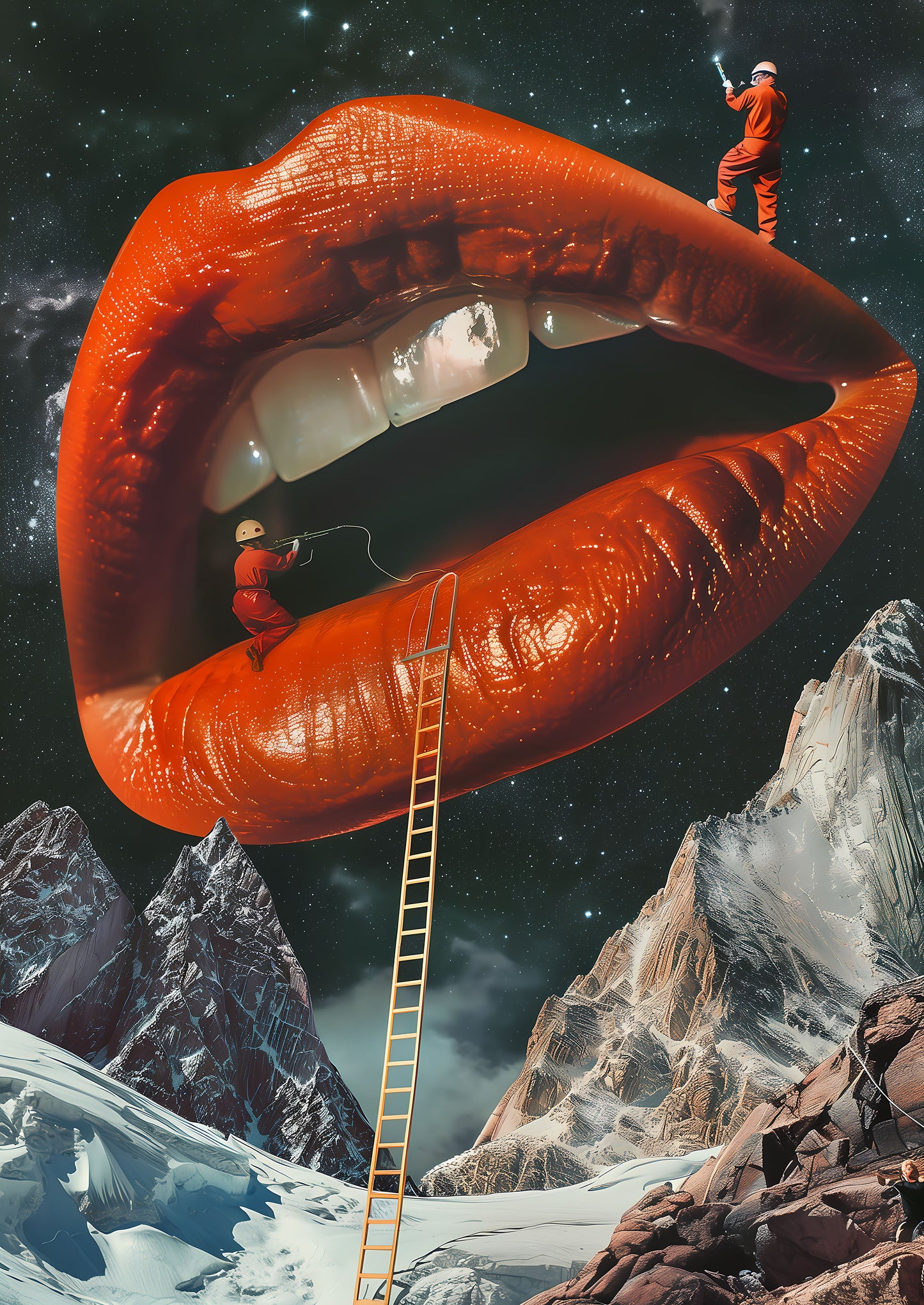 The Lip Service Project Poster Print