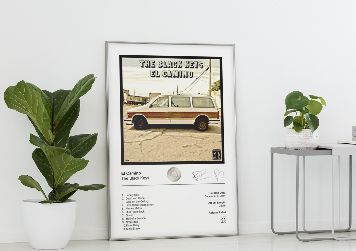 The Black Keys Poster - El Camino Album Cover Poster Print