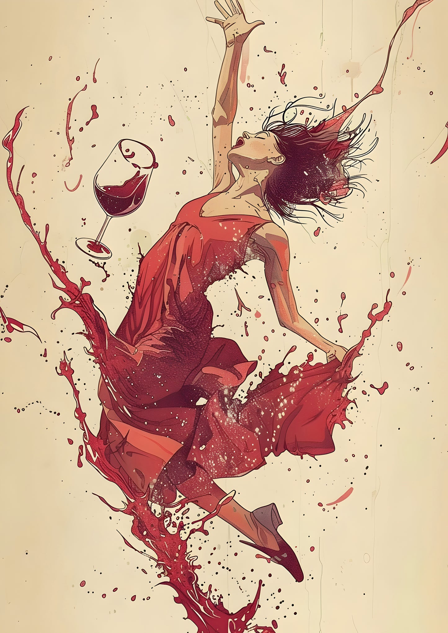 Vino Vitae Poster Print