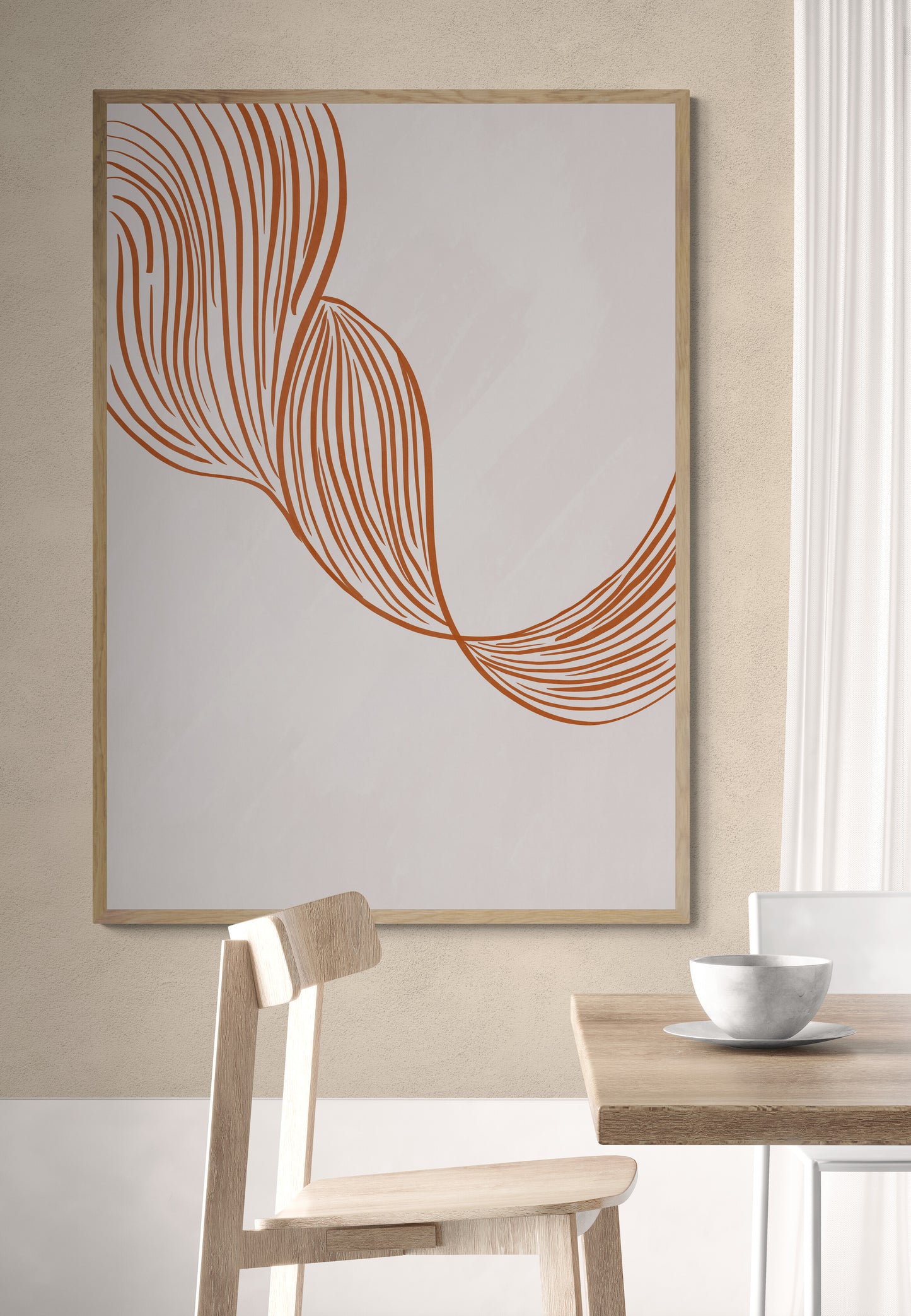 Ember Flow Poster Print