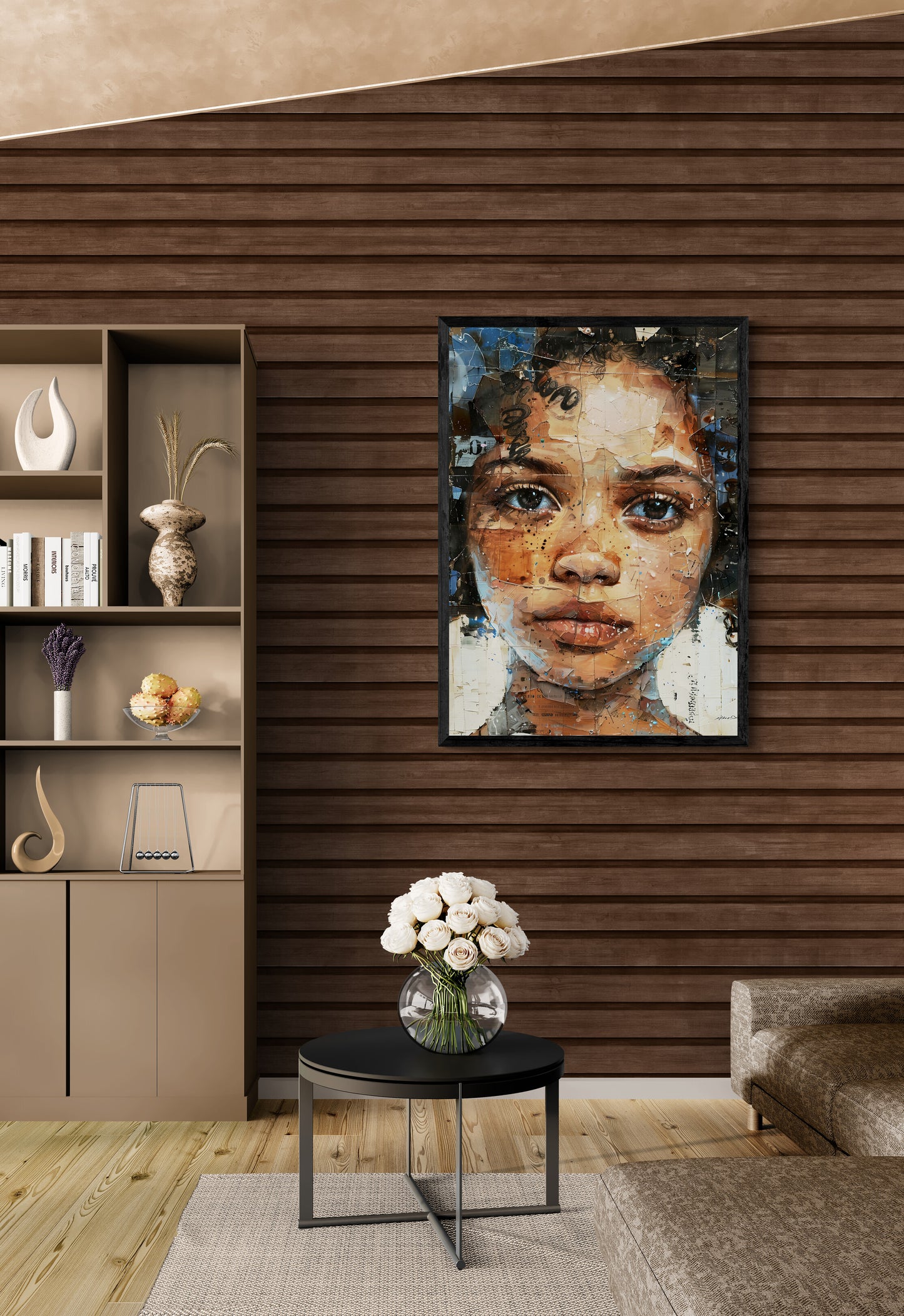 Savanna Fragments Poster Print