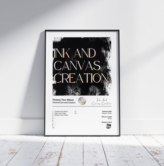 Choose Your Own Album Poster - Any Album Cover Poster Print - Custom Music Poster Print