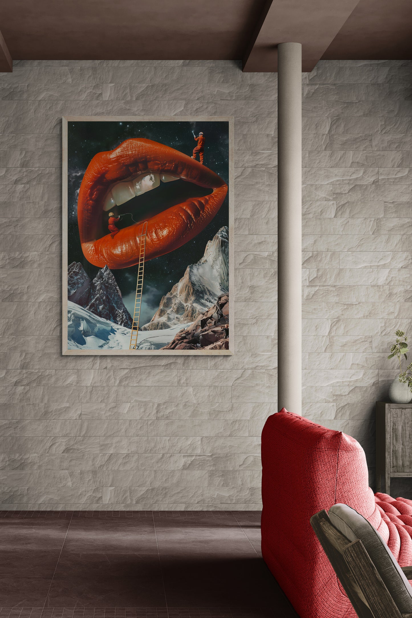 The Lip Service Project Poster Print