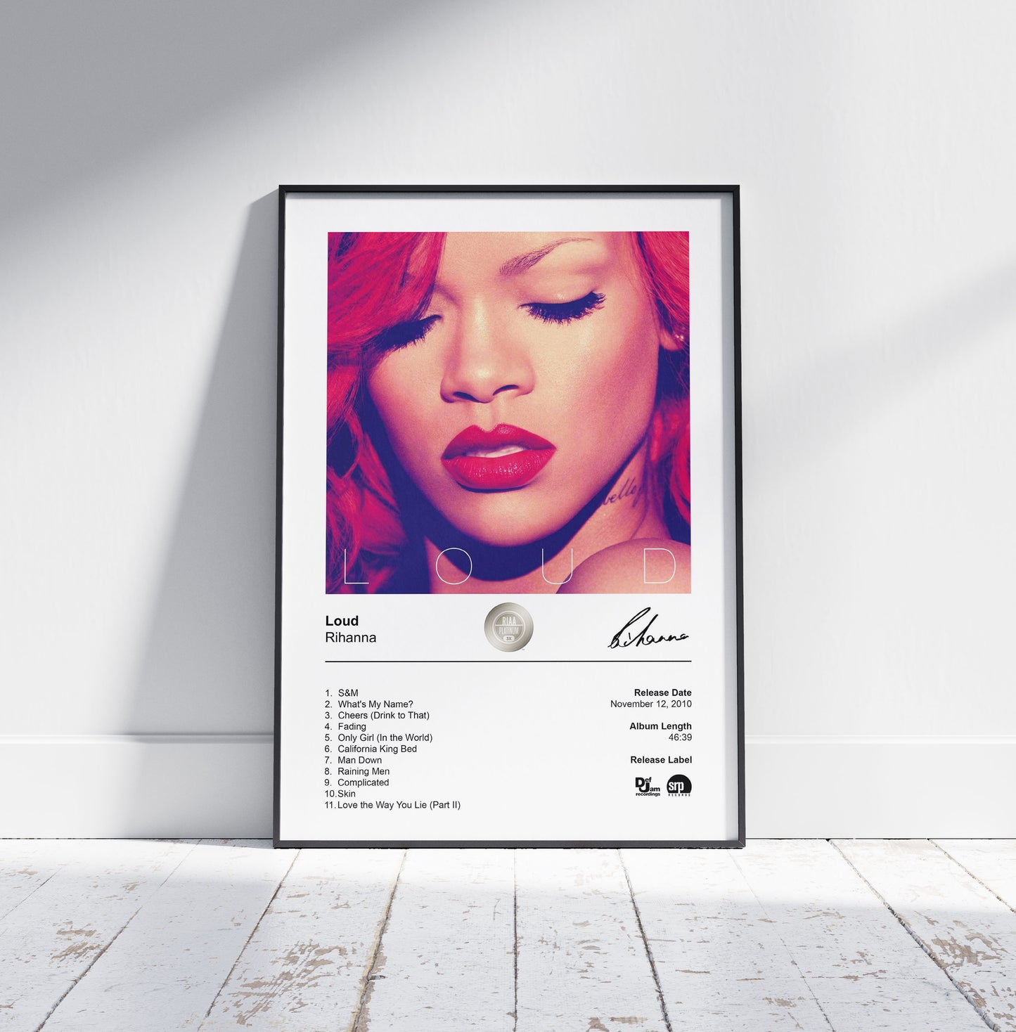 Rihanna Poster - Loud Album Cover Poster Print