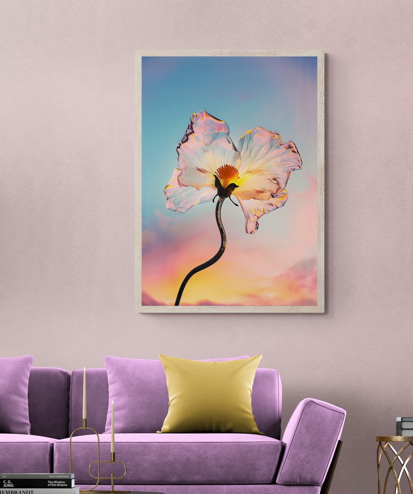 Mirage in Bloom Poster Print
