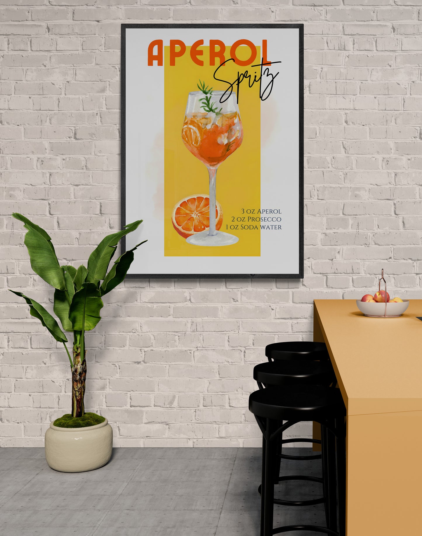 Aperol Spritz Poster Print