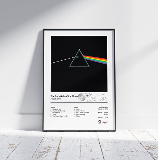Pink Floyd Poster - The Dark Side of the Moon Album Cover Poster Print