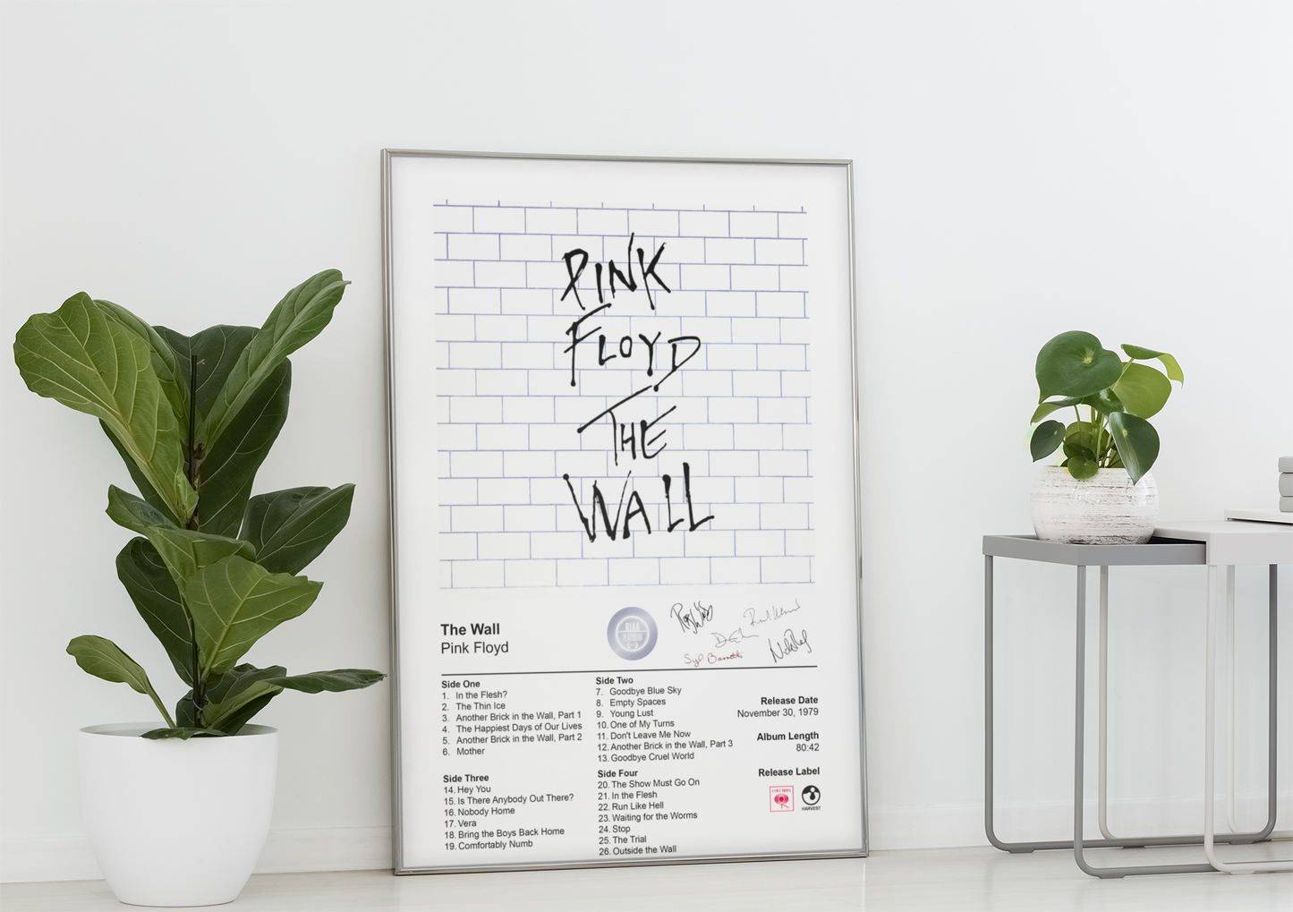 Pink Floyd Poster - The Wall Album Cover Poster Print