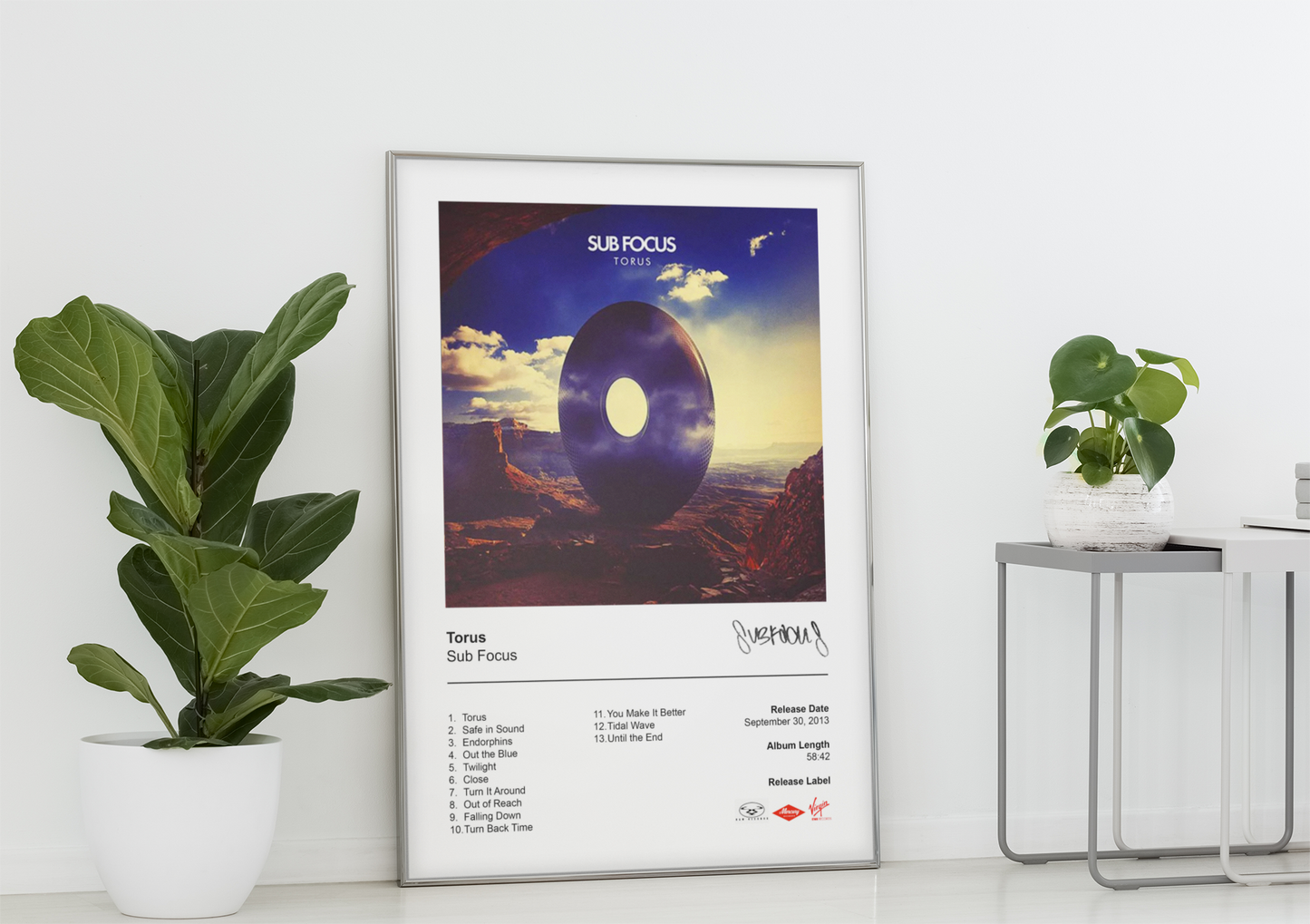 Sub Focus Poster - Torus Album Cover Poster Print