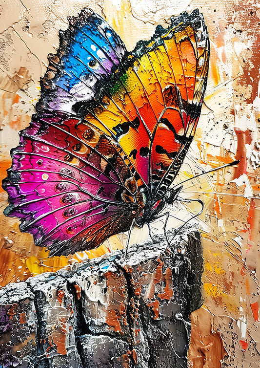 Kaleidoscope Wings Poster Print