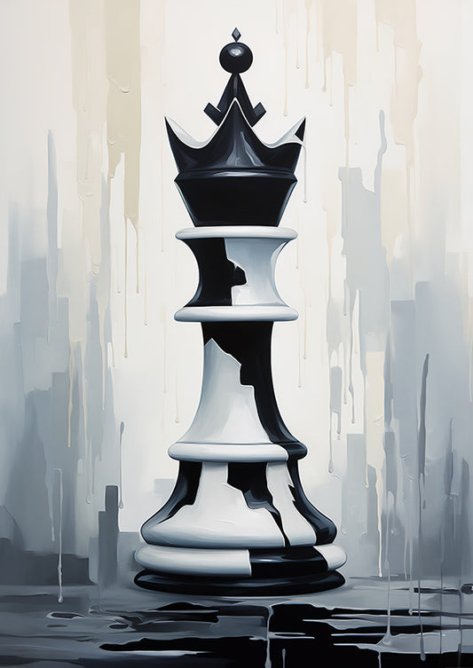 Chess King Poster Print