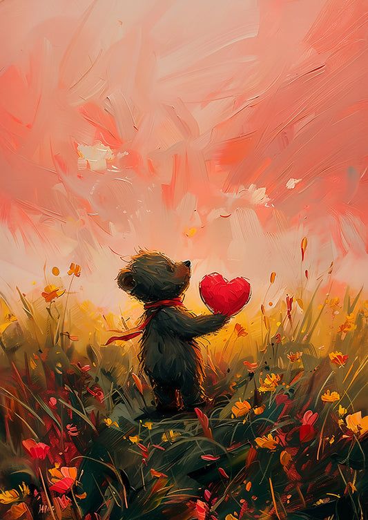 A Little Love to Give Poster Print