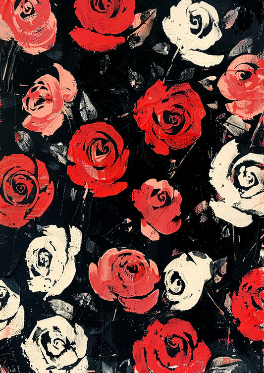 Rosette Mosaic Poster Print
