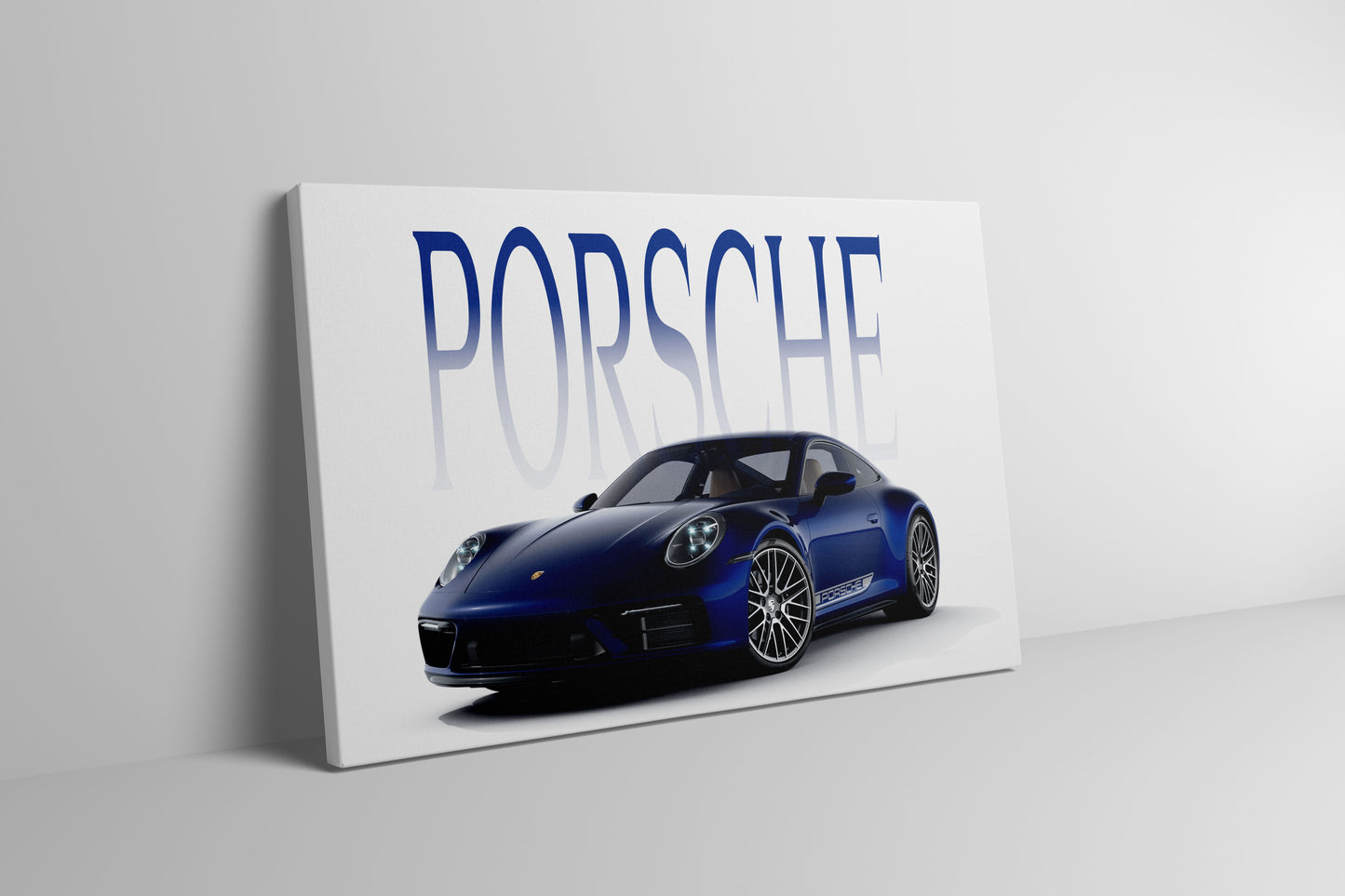 Porsche 911 Carrera 4S Wrapped Canvas