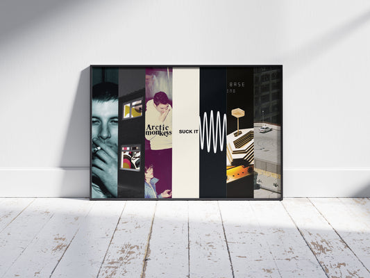 Arctic Monkeys Poster - Arctic Monkeys Album Covers Poster Print