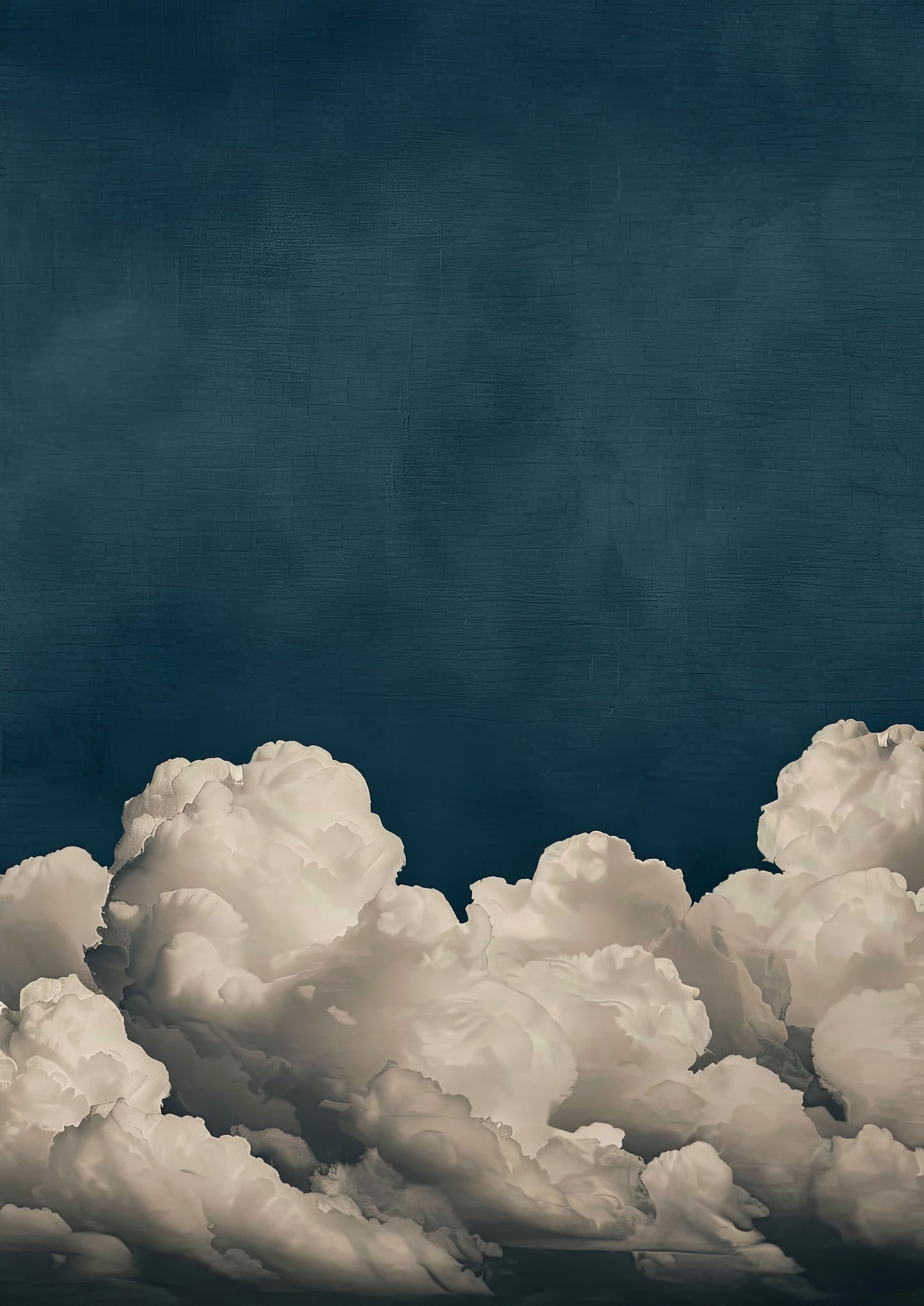 Between Sky and Silence I – Abstract Wall Art Poster Print, Bold Modern Minimalist Design, Available Framed