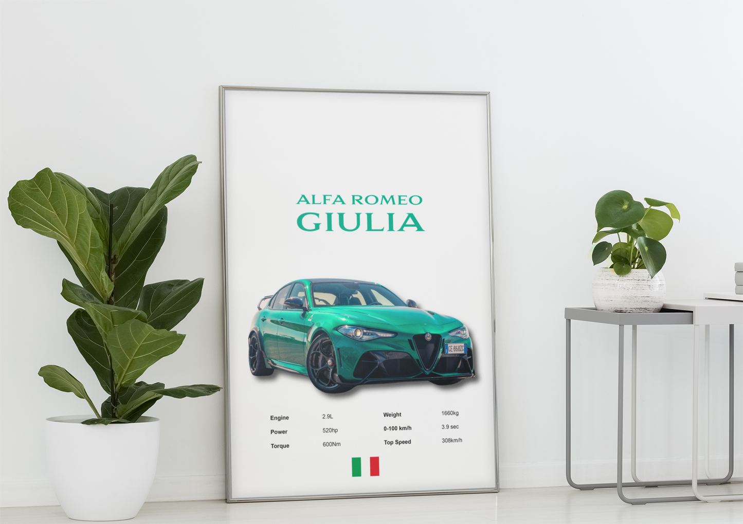 Alfa Romeo Giulia Poster Print