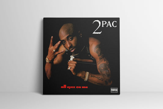 2Pac Canvas - All Eyez On Me Album Cover Wrapped Canvas