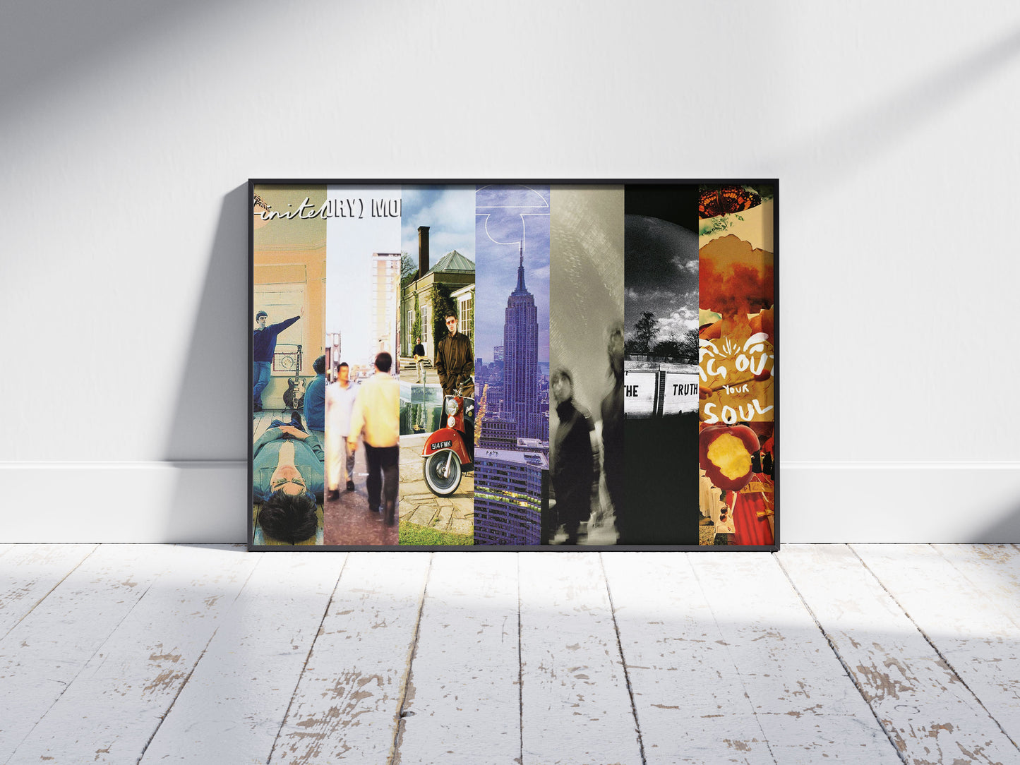 Oasis Poster - Oasis Album Covers Poster Print