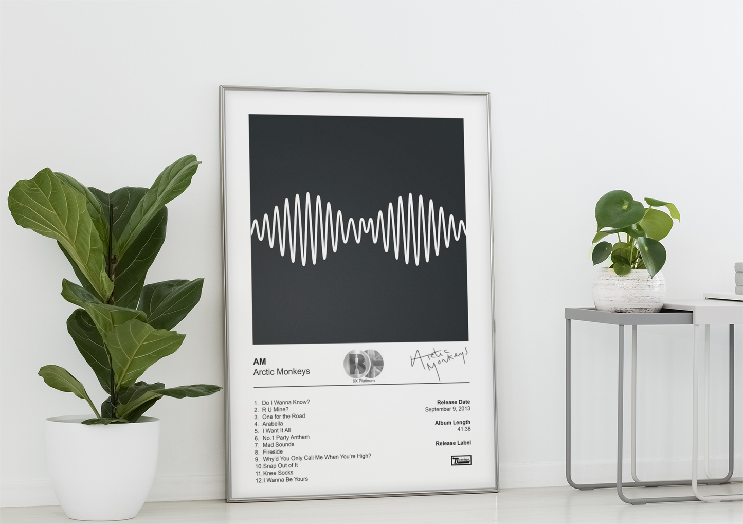 Arctic Monkeys Poster - AM Album Cover Poster Print