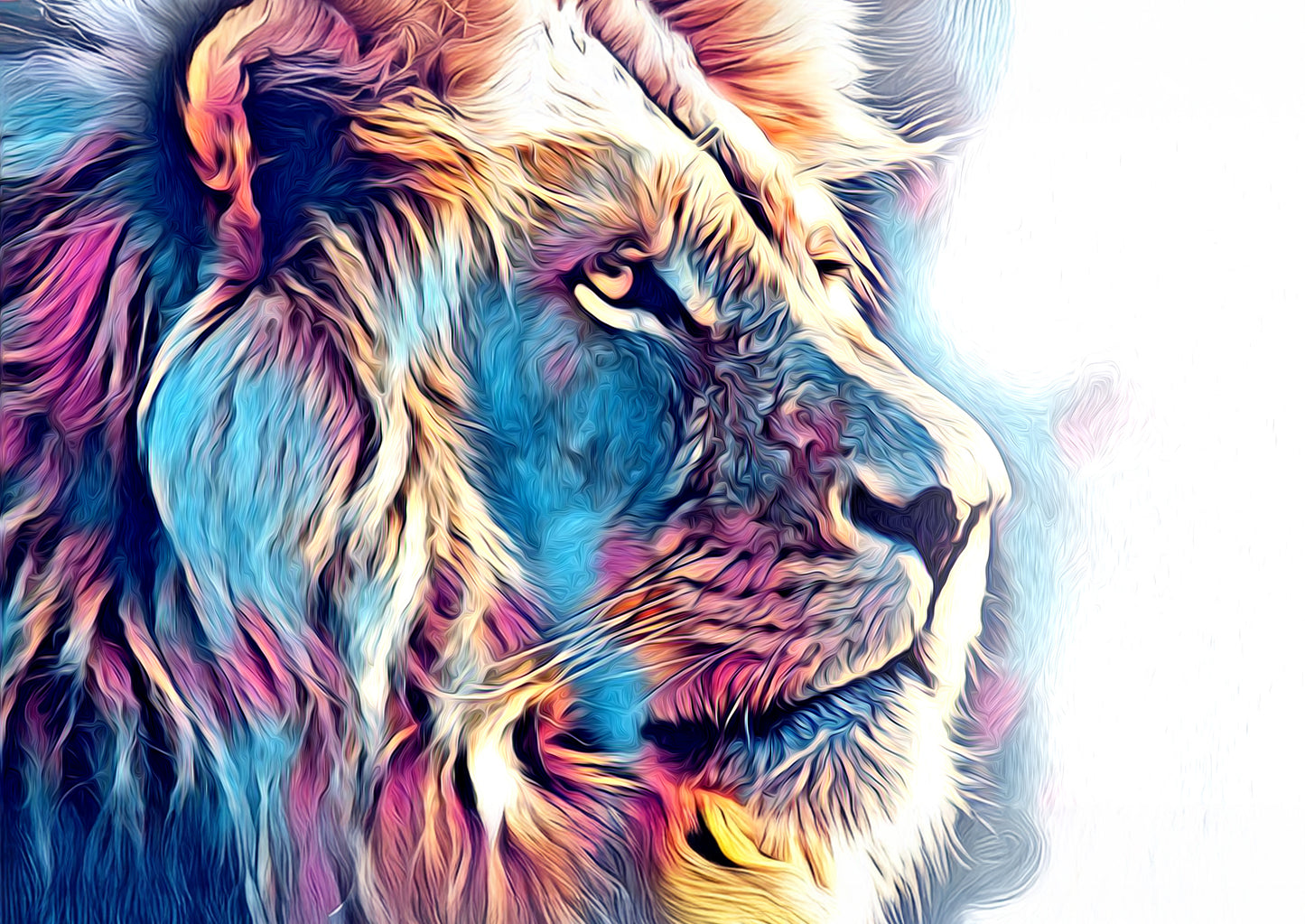Chromatic King Poster Print