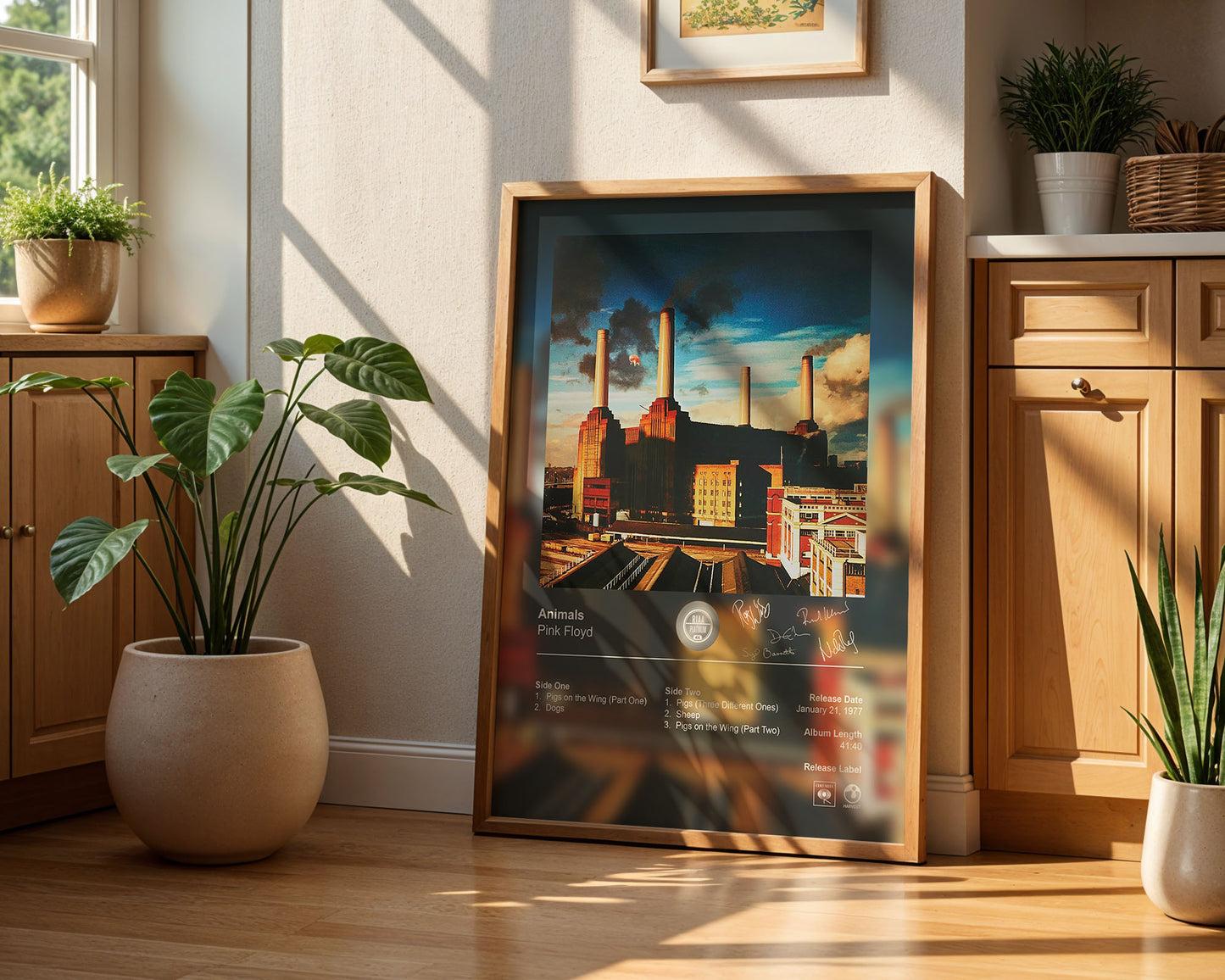 Pink Floyd Poster - Animals Album Cover Poster Print - STUDIO EDITION