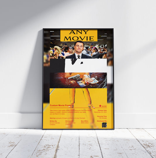 Choose Your Own Movie Poster - Any Movie Poster Print - Custom Poster Print