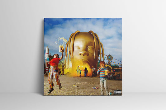 Travis Scott Canvas - Astroworld Album Cover Wrapped Canvas