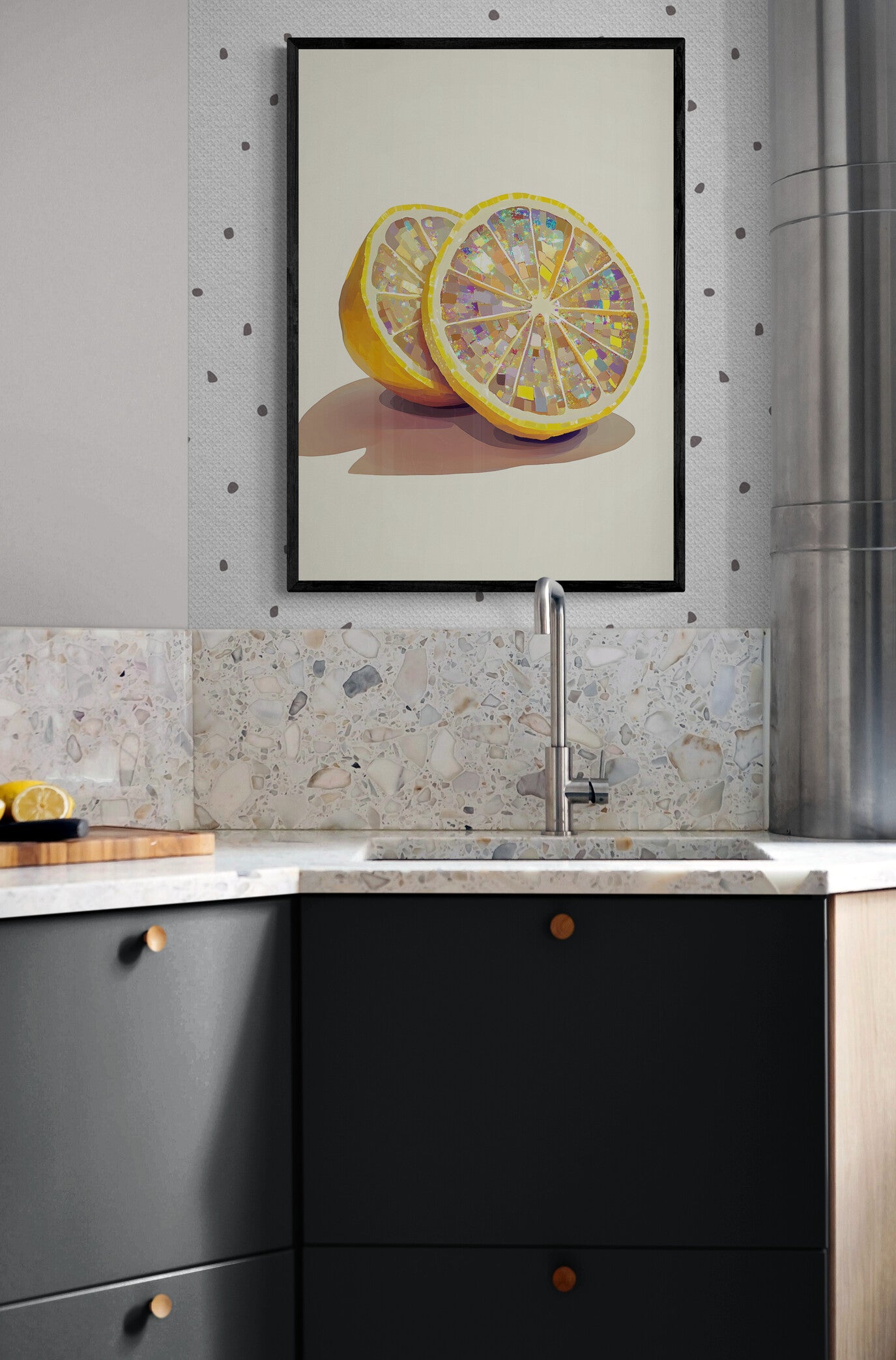 Lemon Drop Disco Poster Print
