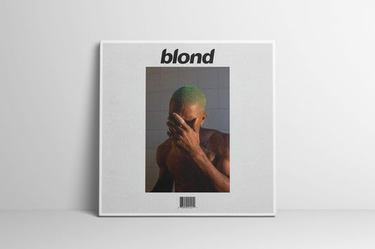 Frank Ocean Canvas - Blond Album Cover Wrapped Canvas