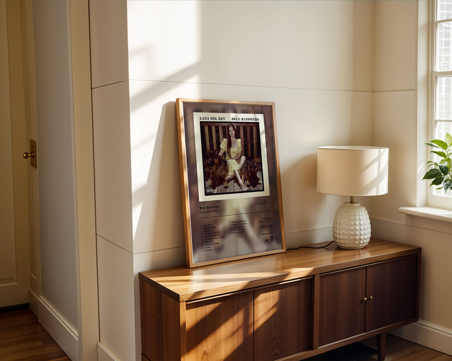 Lana Del Rey Poster - Blue Banisters Album Cover Poster Print - STUDIO EDITION