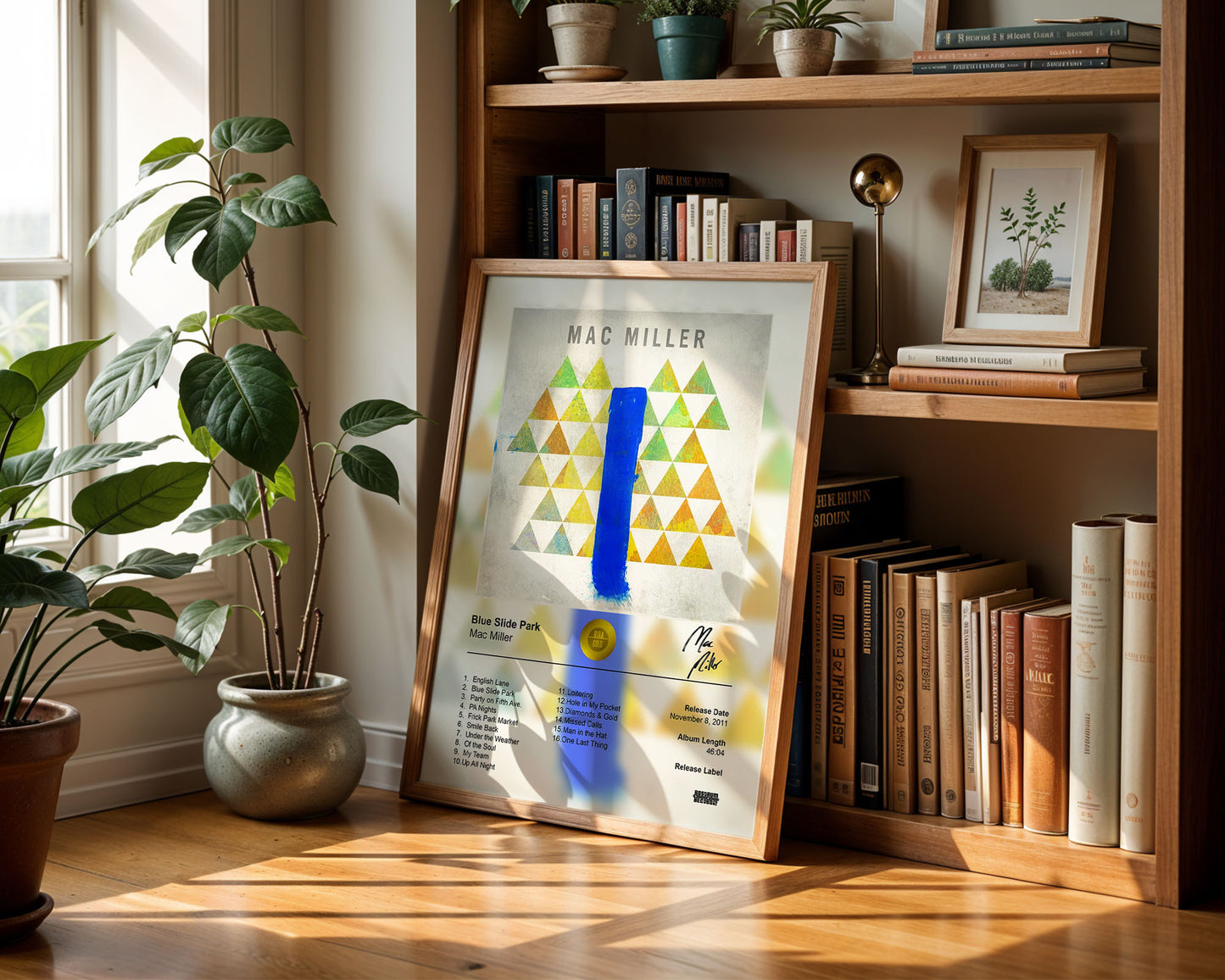 Mac Miller Poster - Blue Slide Park Album Cover Poster Print - STUDIO EDITION