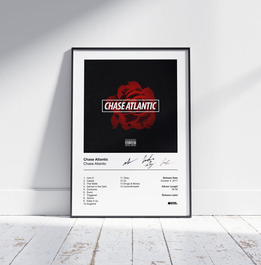 Chase Atlantic Poster - Chase Atlantic Album Cover Poster Print