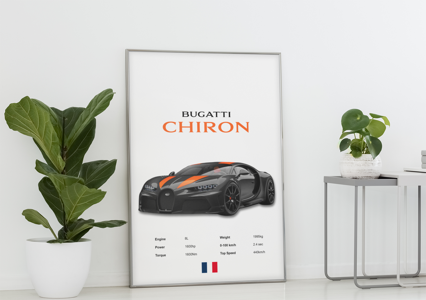 Bugatti Chiron Poster Print