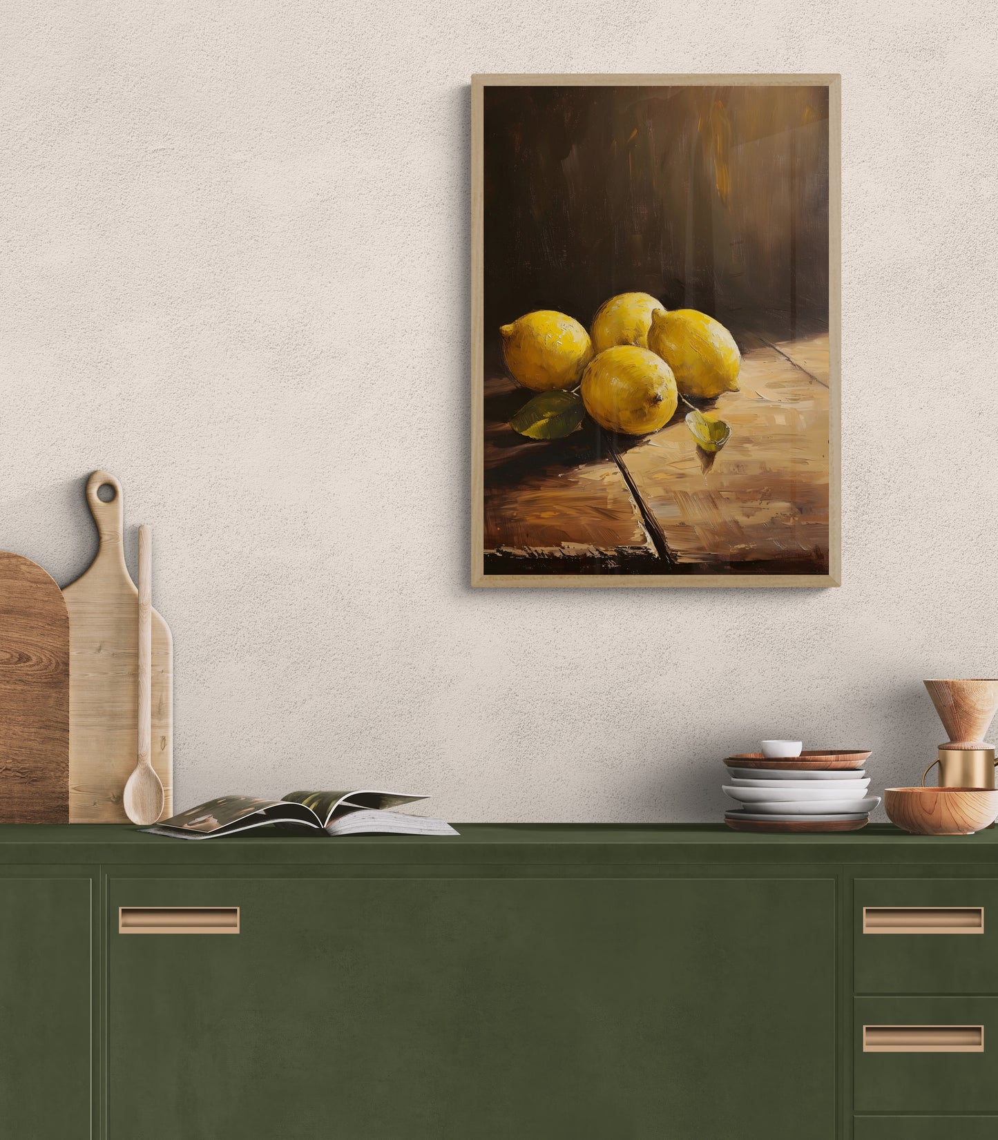 Sunlit Citrus Poster Print