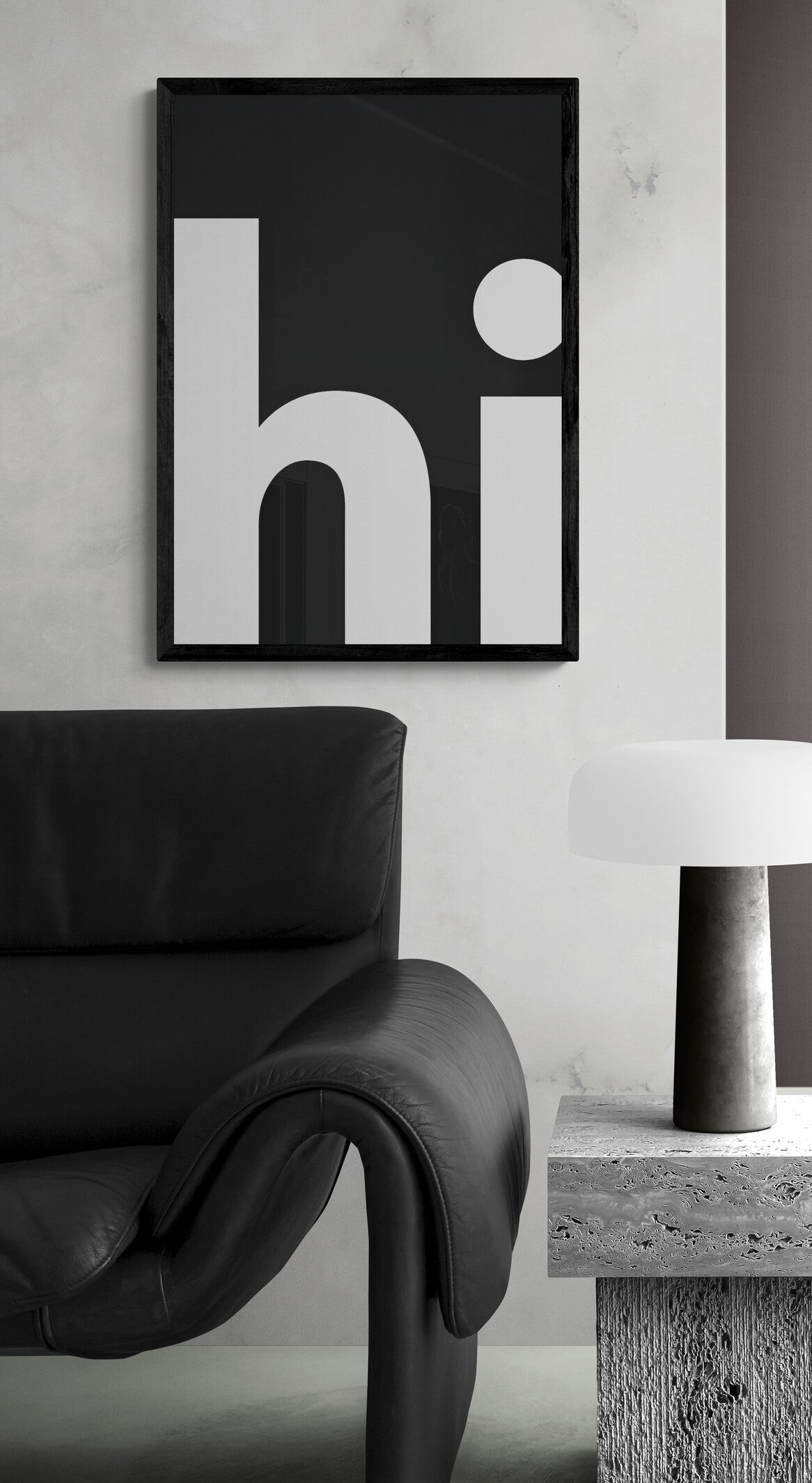 Hi Poster Print