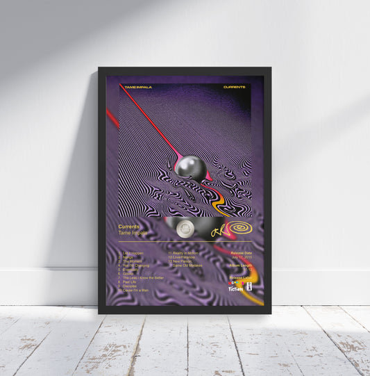 Tame Impala Poster - Currents Album Cover Poster Print - STUDIO EDITION