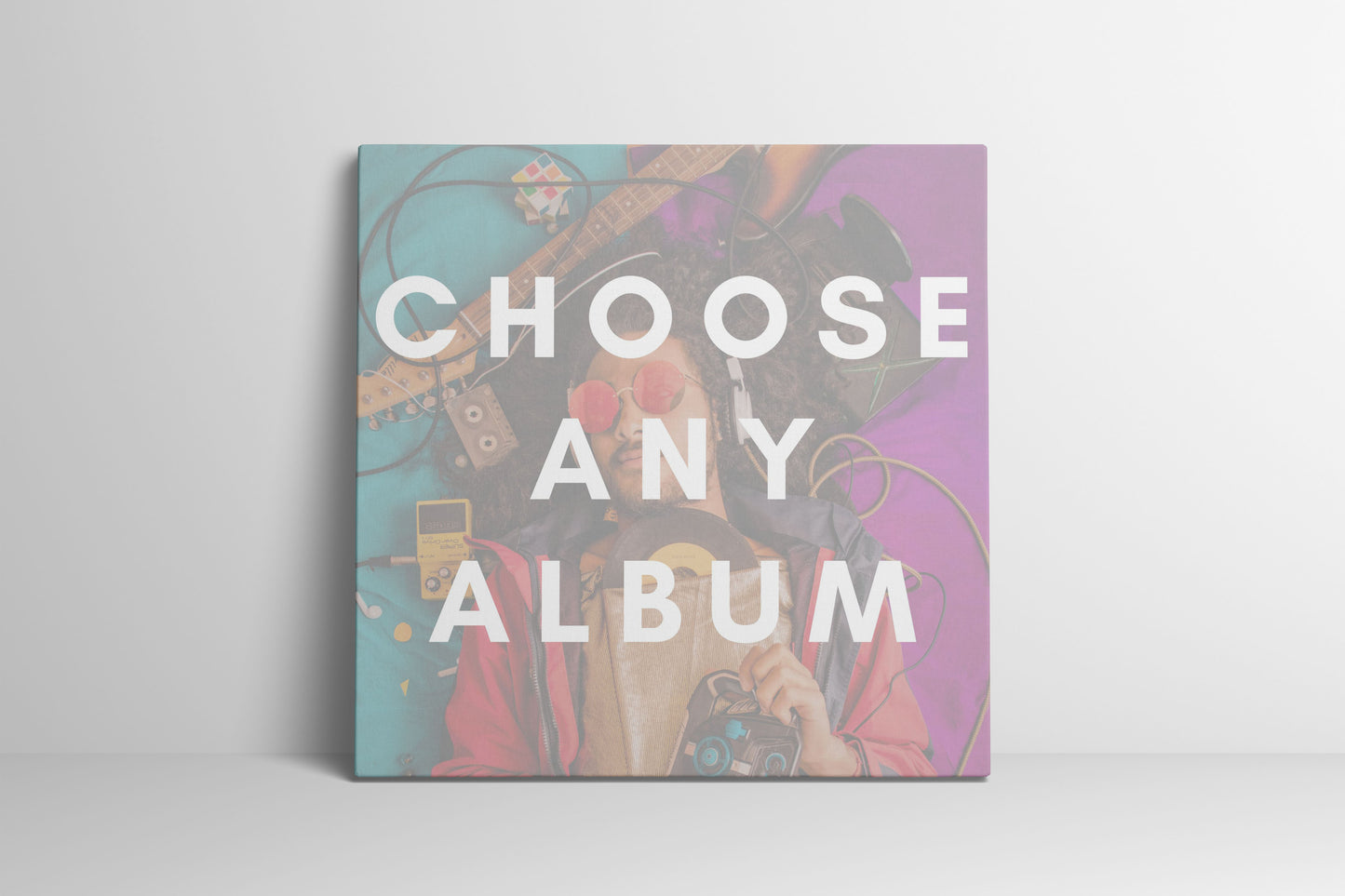 Choose Your Own Album Canvas - Any Album Cover Wrapped Canvas