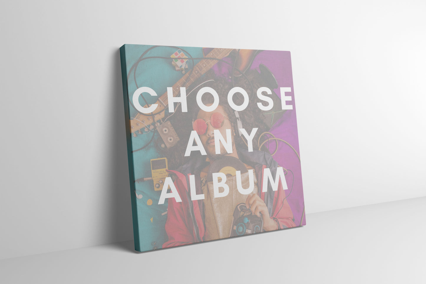 Choose Your Own Album Canvas - Any Album Cover Wrapped Canvas