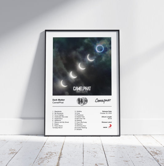 CamelPhat Poster - Dark Matter Album Cover Poster Print