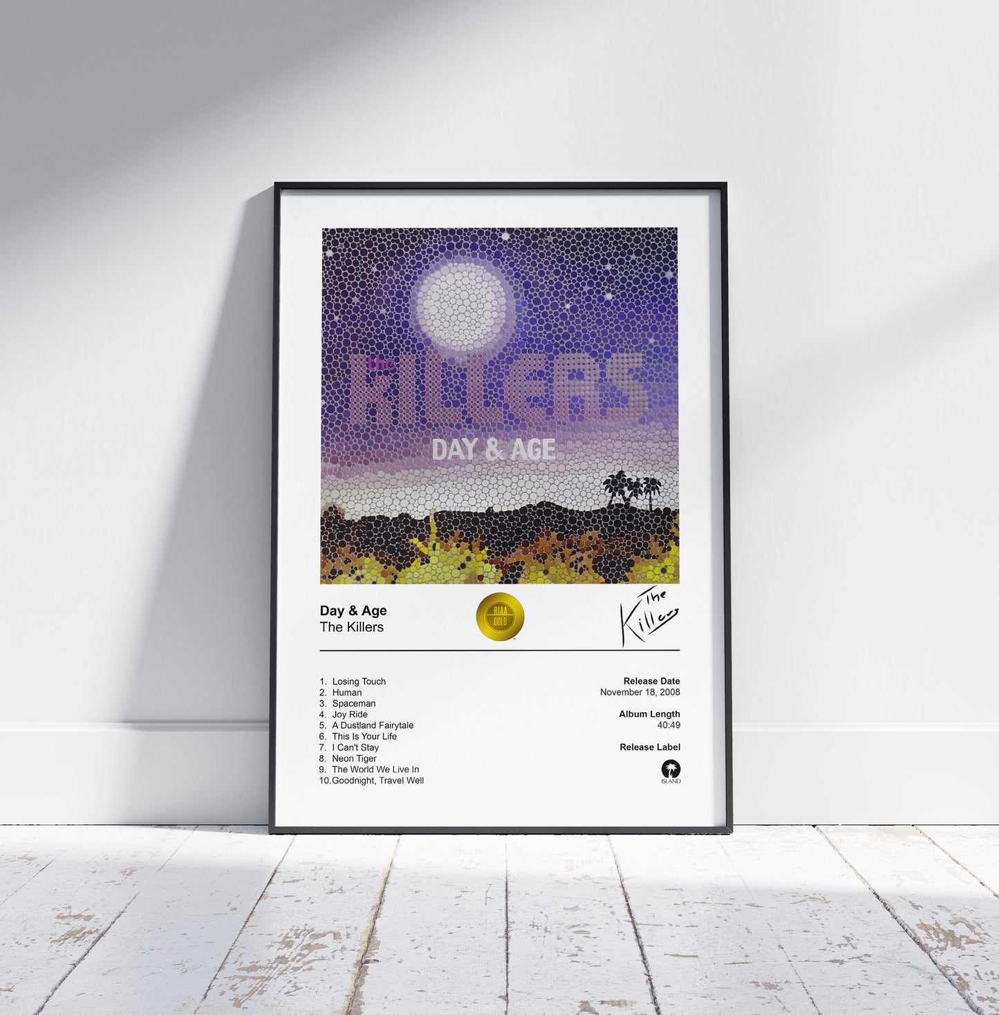 The Killers Poster - Day & Age Album Cover Poster Print