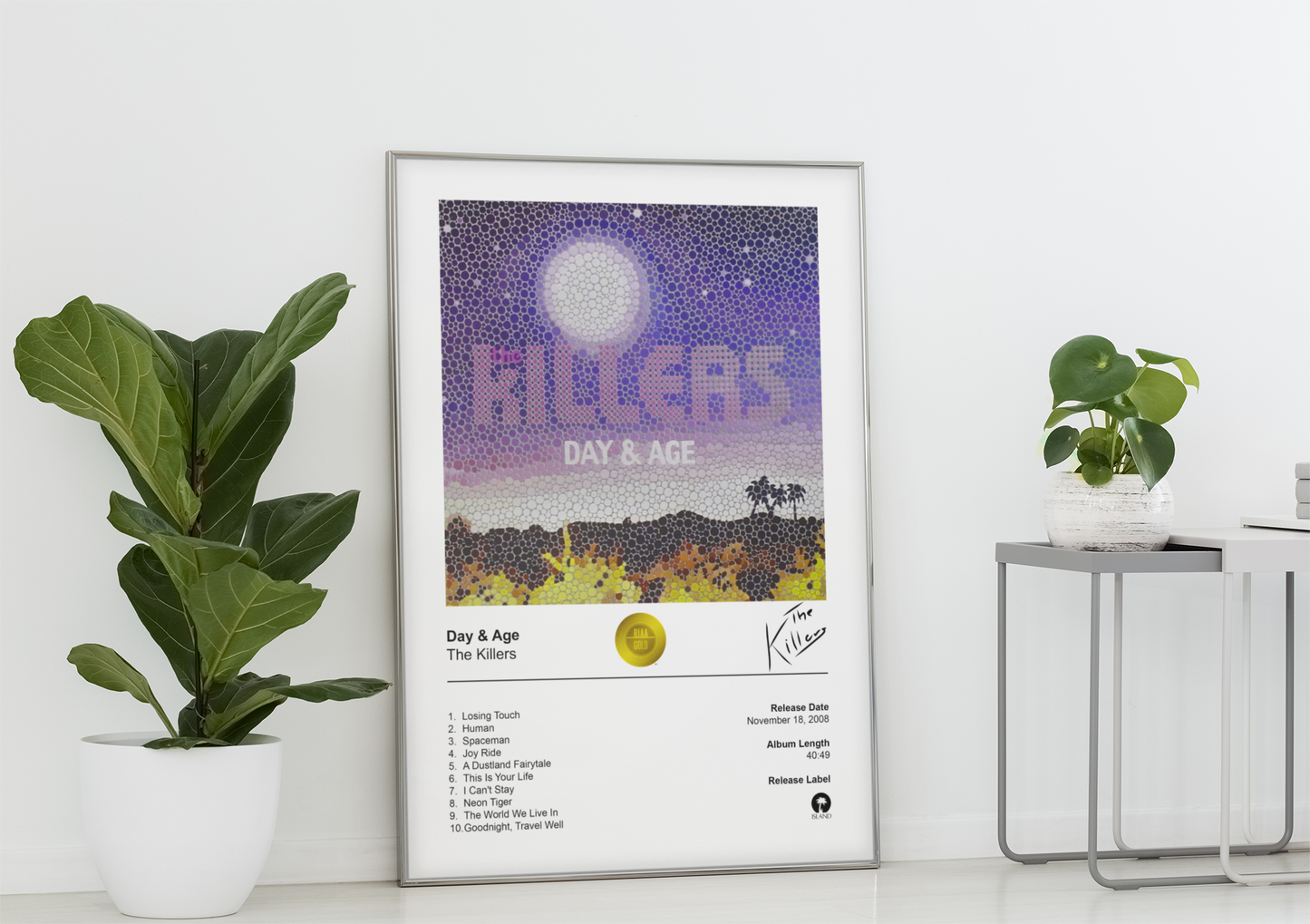 The Killers Poster - Day & Age Album Cover Poster Print