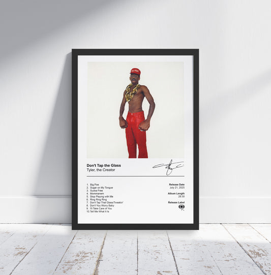 Tyler, the Creator Poster - Don't Tap the Glass Album Cover Poster Print