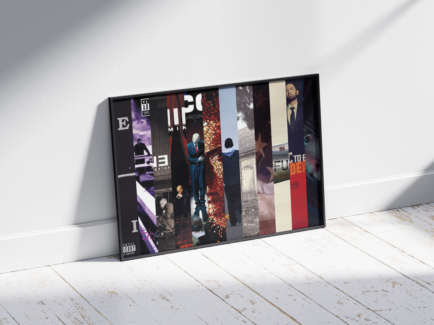 Eminem Poster - Eminem Album Covers Poster Print