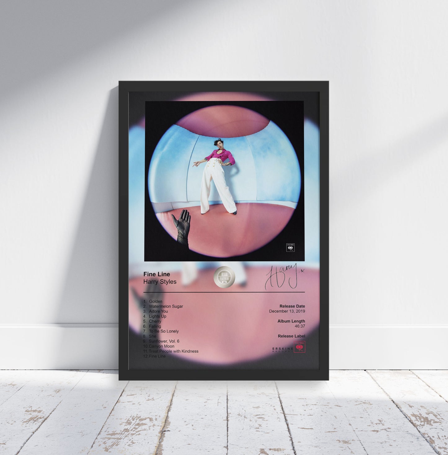 Harry Styles Poster - Fine Line Album Cover Poster Print - STUDIO EDITION