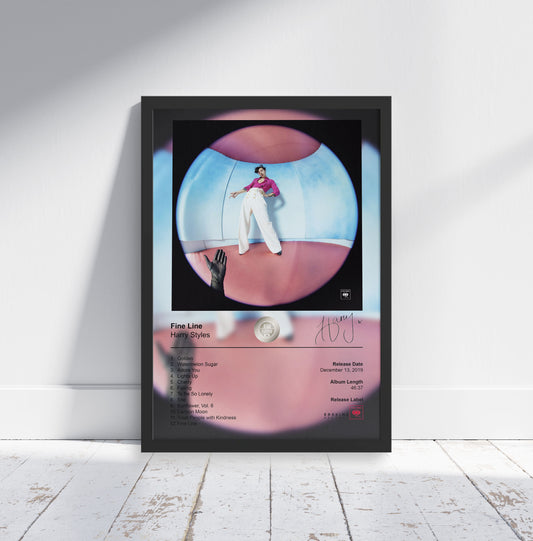 Harry Styles Poster - Fine Line Album Cover Poster Print - STUDIO EDITION