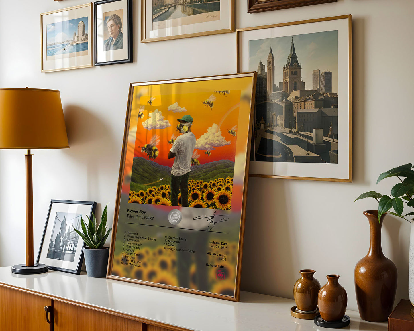 Tyler, the Creator Poster - Flower Boy Album Cover Poster Print - STUDIO EDITION