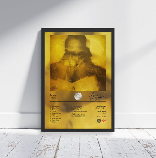 Future Poster - Future Album Cover Poster Print - STUDIO EDITION