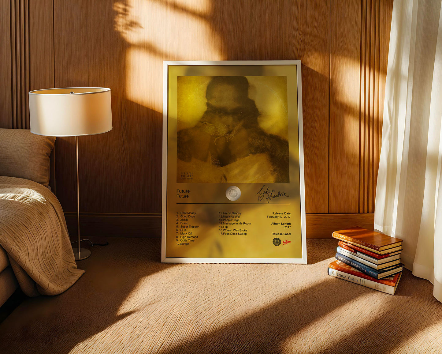 Future Poster - Future Album Cover Poster Print - STUDIO EDITION