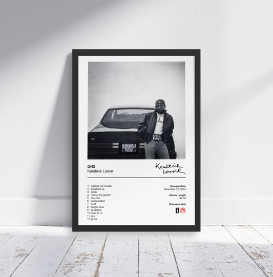 Kendrick Lamar Poster - GNX Album Cover Poster Print